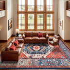 SERISSA 10x14 Area Rugs for Living Room, Large Washable Non-Slip Boho Rug - Image 2