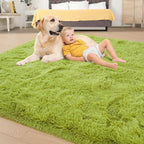 Tepook Super Soft Fluffy Rug for Bedroom, Modern Shaggy Fuzzy Kids Rugs for - Image 4