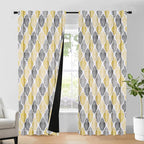 Beauoop 100% Blackout Curtains 84 Inches Long 2 Panels by Beauoop