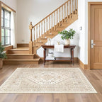 3x5 Washable Area Rug for Entryway, Kitchen Rugs Non Slip for Dining Room - Image 5