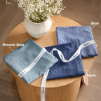 Bedsure King Comforter Set Prewashed Soft Bedding 3Pcs Dusty Blue 104"x90"