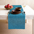 Linen Teal Table Runner 14 x 90 Inch Farmhouse Party Home Decor
