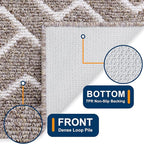 OLANLY Front Door Mat, Non-Slip Rubber Backing, Dirt Resistant and Absorbent - Image 4