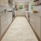 Soalmost 4x12 Wide Hallway Runners: Washable 12ft Runner Rug - Image 3