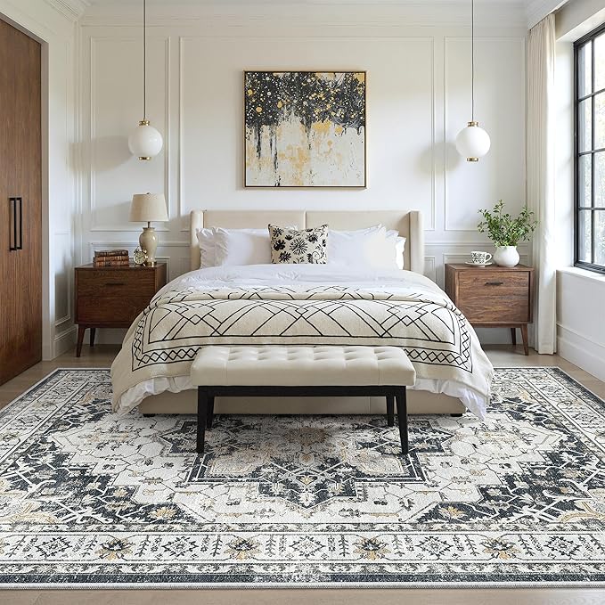 zesthome 5x7 Area Rugs, Machine Washable Rugs - Image 9
