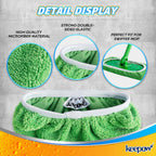 KEEPOW Reusable Wet Pads Compatible with Swiffer Sweeper Mop, 16 Pack