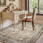 Lofus 5x7 Area Rug for Living Room, Soft Neutral Carpets for Bedroom Dining - Image 2