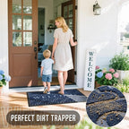 Yimobra Welcome Mat Outdoor Indoor, All-Season Waterproof Front Door Mat - Image 4