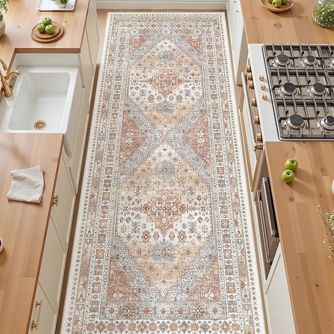 4x10 Runner Rug, Washable Hallway Runner Rug - Image 8
