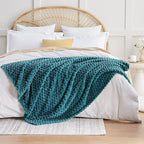 EXQ Home Fleece Throw Blanket for Couch or Bed - Image 2