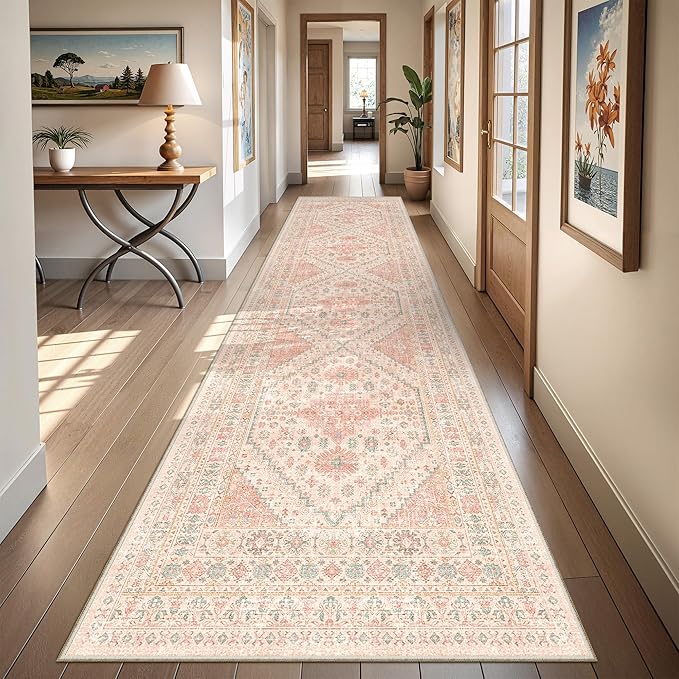 Kitchen Runner Rug Non Slip Washable 2.5x10, Soft Ultra-Thin Entryway Rug - Image 9