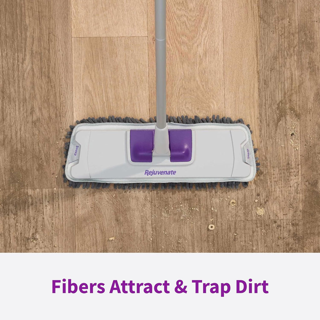 Rejuvenate PowerMax Multi-Surface Sweeper Mop for Floor Cleaning, 1 Count