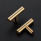 Ravinte Champagne Bronze Cabinet Pulls Cabinet Handles Single Hole 10 Pack