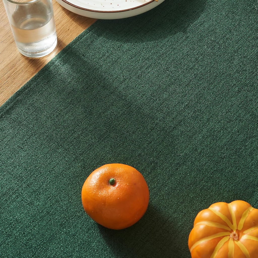 Table Runner 14x71 Inch Dark Green