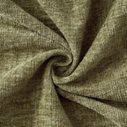MIULEE Pack of 2 Couch Throw Pillow Covers 18x18 Inch Soft Olive Green Chenille - Image 2