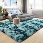Tepook Soft Fluffy Rugs for Bedroom, 4x6 Area Rug for Living Room, Modern - Image 2