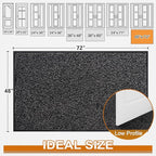 Mibao Front Door Mat, Dirt Trapper Welcome Mat - Image 2
