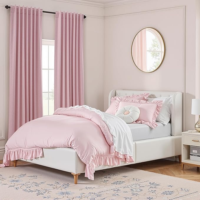 Guken 100% Blackout Curtains 120 Inch Length 2 Panels Set - Image 9