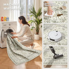 zesthome 5x7 Area Rugs, Machine Washable Rugs - Image 5