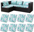 8Pcs Stretch Patio Cushion Covers, Outdoor Couch Covers Replacement, Outdoor by BIETYONE