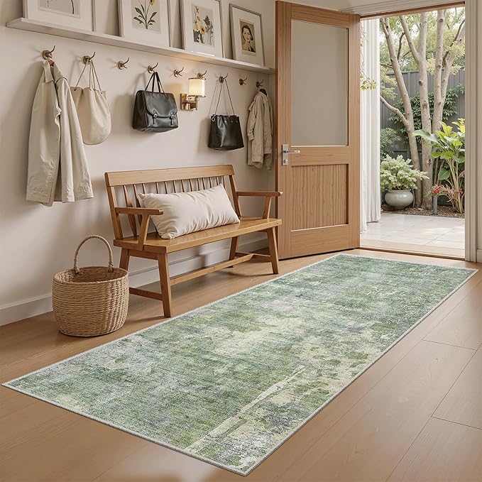 Runner Rug 2x5 Washable Non-Slip Kitchen Runner Rugs - Image 2