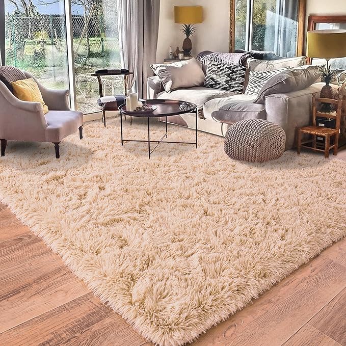 8x10 Area Rug for Living Room, Ultra Soft Large Shag Rug for Bedroom, Upgrade - Image 8