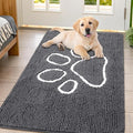 Smiry Dog Door Mat for Muddy Paws, Absorbent Dirt Trapper Non Slip Quick Dry by Smiry