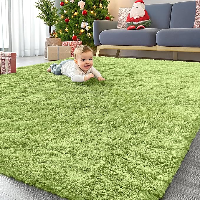 OLANLY 8x10 Machine Washable Large Area Rugs by OLANLY