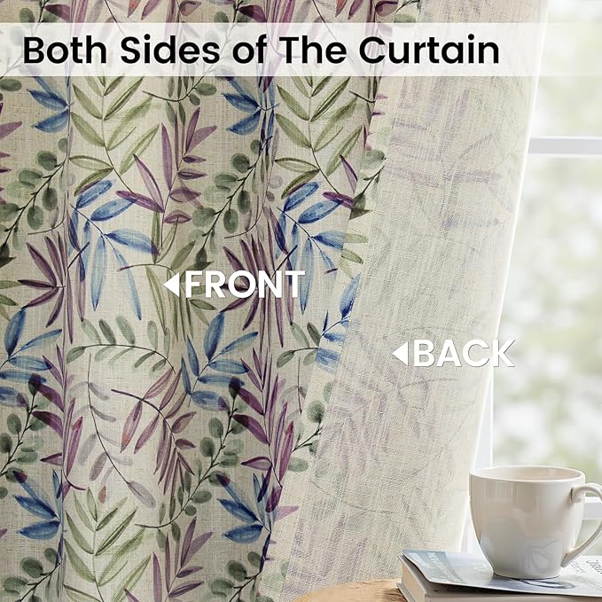 Yakamok Farmhouse Linen Curtains - Image 3