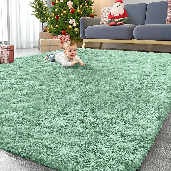 OLANLY 9x12 Machine Washable Large Area Rugs by OLANLY