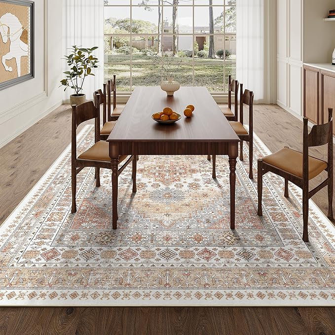 zesthome 7x9 Area Rug, Super Soft Washable Rugs - Image 8