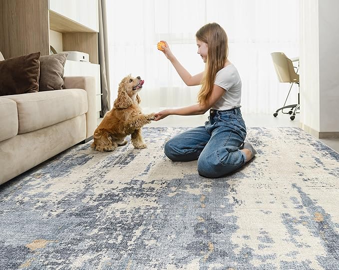 UERMEI 6x9 Area Rug Living Room Rugs - Image 3