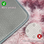 Tie-Dyed Blush 3x10 Machine Washable Runner Rugs - Image 4