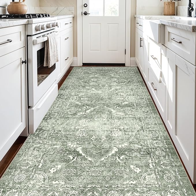 4x8 Washable Hallway Runner Rug - Image 2