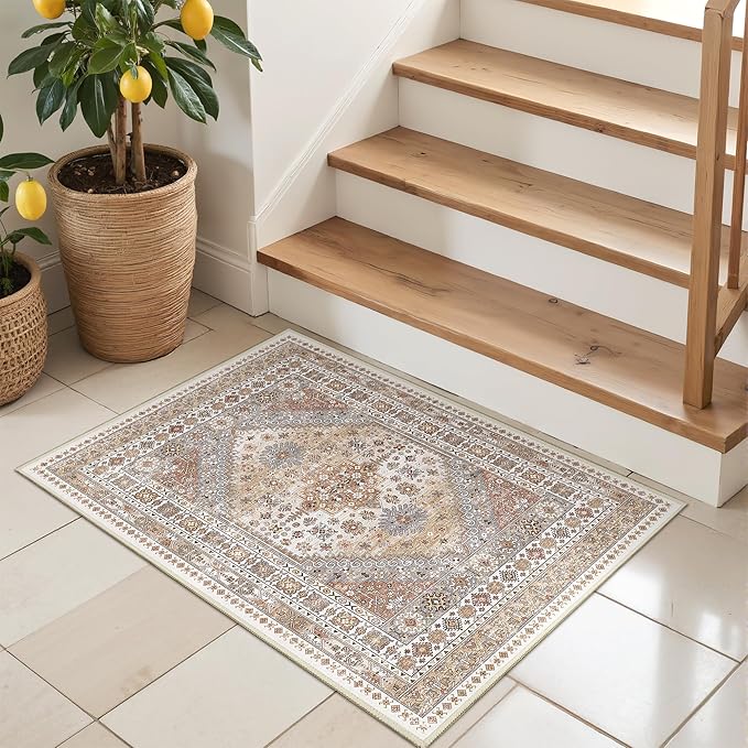 Entryway Rug - 2x3 Washable Rug Runner - Image 5