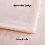 Amazon Basics Cooling Comforter, Soft Lightweight Waffle Weave Blanket for Hot Sleepers, Summer & All Season Bedding to Keep Cool for Night Sweats, 68"x90", Twin, Pink