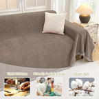 MYSKY HOME Couch Cover for Dogs, Washable Couch Covers, Non Slip Couch Sofa - Image 3