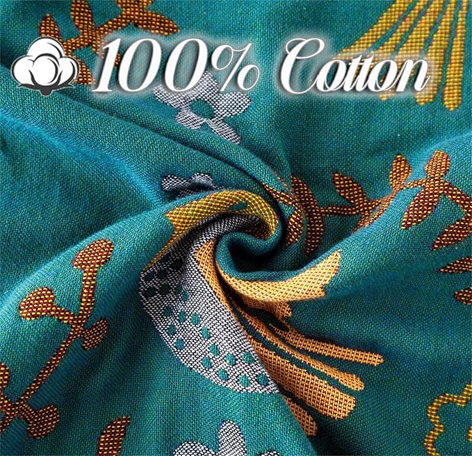 MSGKV Boho Throw Blanket 100% Cotton Blankets - Image 5