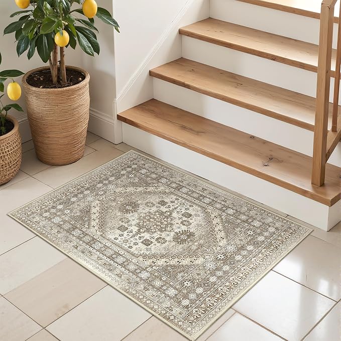 Entryway Rug - 2x3 Washable Rug Runner - Image 5