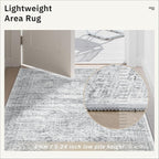 Runner Rug 3x12 Washable Non-Slip Hallway Runner Rugs - Image 7
