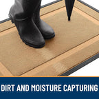 OLANLY Front Door Mat Indoor Outdoor Entrance, Waterproof All-Season, - Image 5