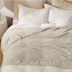 Bedsure Beige Knit Twin Blanket - Image 4