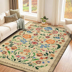 GarveeHome Washable Rug 4x6 Area Rugs by GarveeHome