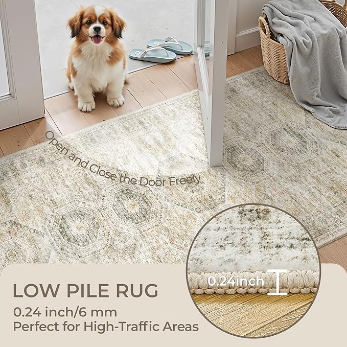 Washable Runner Rugs for Bedroom - Image 6