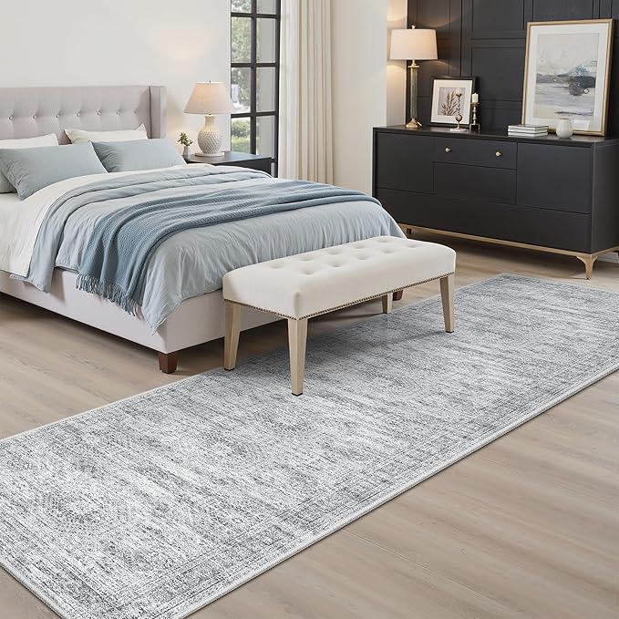 Runner Rug 2'x8' Washable Non-Slip Runner Rugs - Image 9