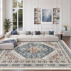 zesthome 9x12 Area Rugs, Stain Resistant Washable Rug, Ultra-Thin Rugs - Image 4