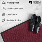 Sierra Concepts 2-Pack Front Door Mat Red - Image 6