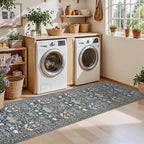 Washable 2x8 Hallway Runner Rug: Vintage Water-Resistant Kitchen Entryway Rug - Image 4