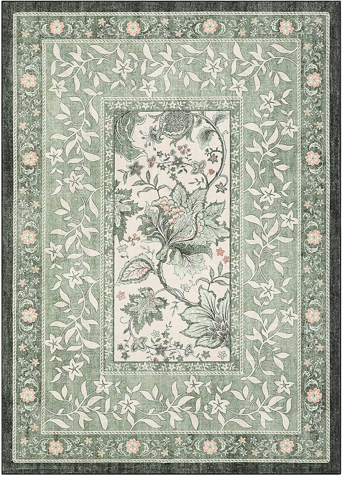 GarveeHome Provence 8x10 Area Rugs - Image 4