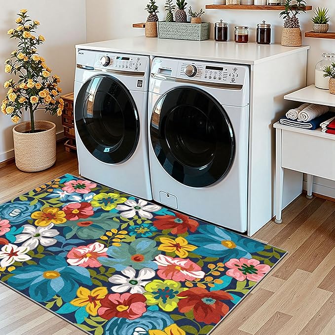 Floral Outdoor Rug - Image 9